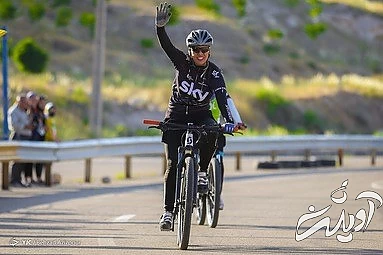 مسابقه دوچرخه سواری بانوان - تبریز